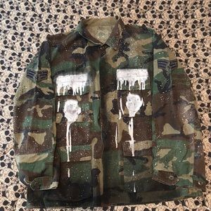 Custom camouflage jacket